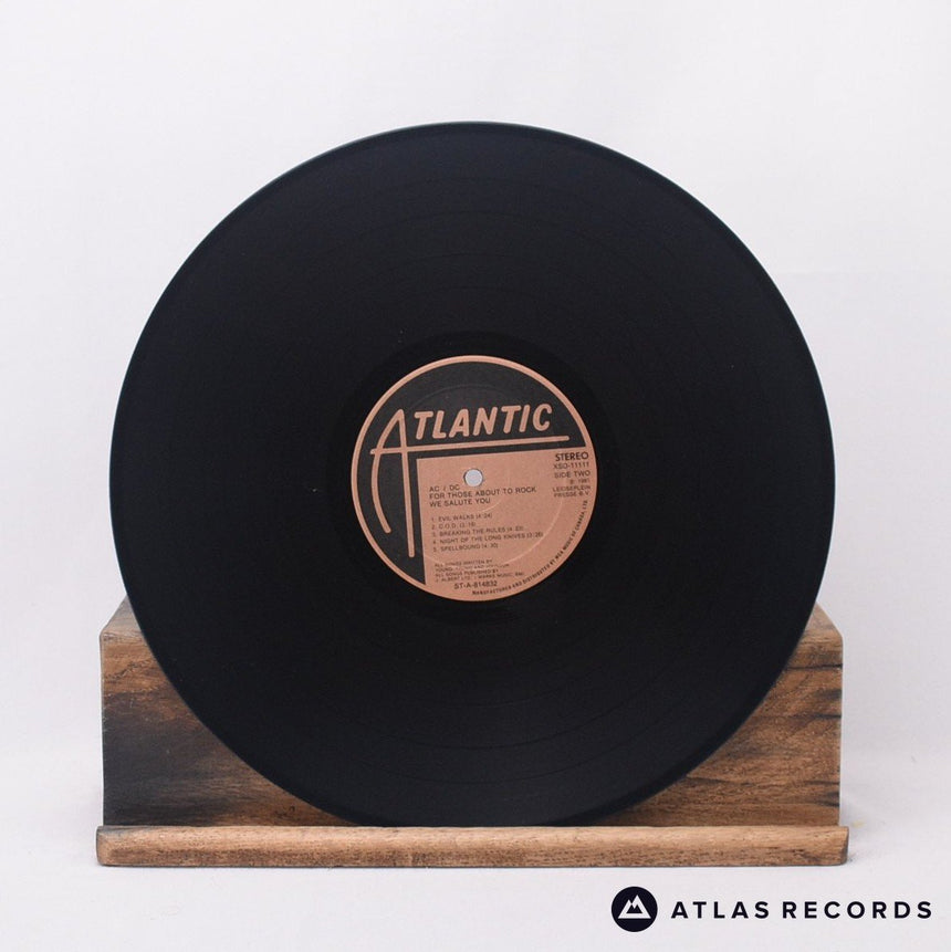 AC/DC - For Those About To Rock (We Salute You) - LP Vinyl Record - EX/VG+