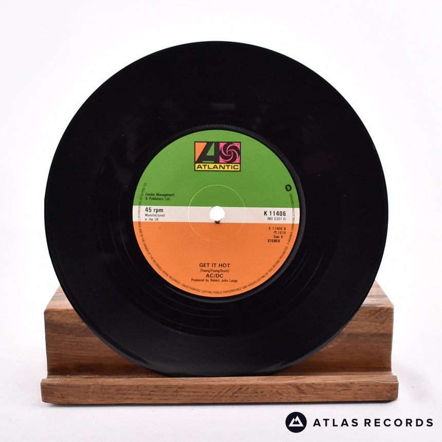 AC/DC - Girls Got Rhythm/Get It Hot - Strawberry 7" Vinyl Record - EX/EX
