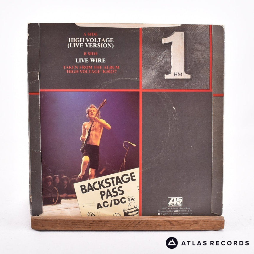 AC/DC - High Voltage - Reissue 7" Vinyl Record - VG+/VG+