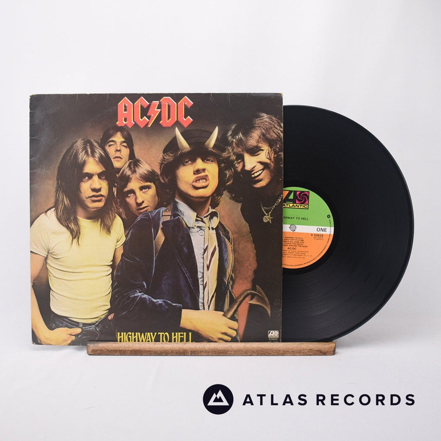 AC/DC Highway To Hell LP Vinyl Record - Front Cover & Record