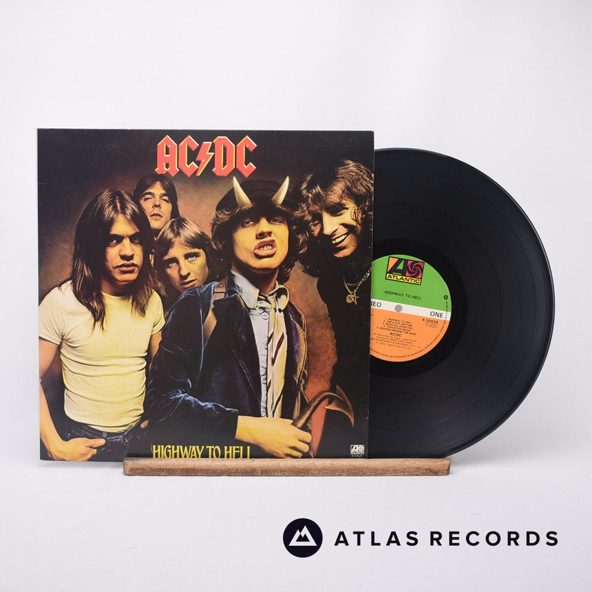 AC/DC Highway To Hell LP Vinyl Record - Front Cover & Record