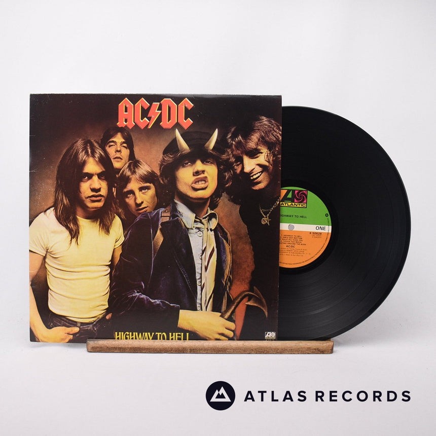 AC/DC Highway To Hell LP Vinyl Record - Front Cover & Record