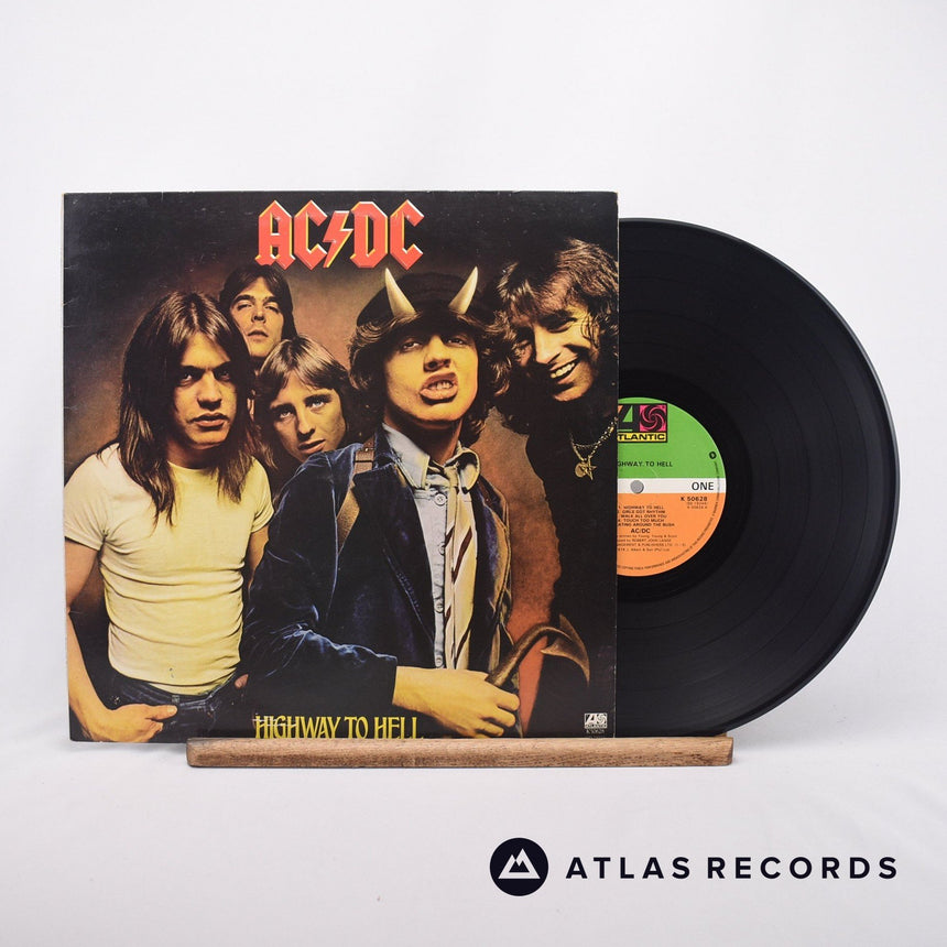 AC/DC Highway To Hell LP Vinyl Record - Front Cover & Record