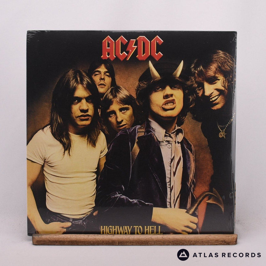 AC/DC Highway To Hell LP Vinyl Record - Front Cover & Record