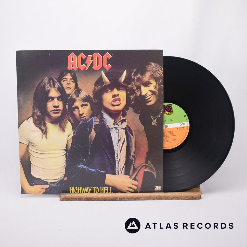 AC/DC Highway To Hell LP Vinyl Record - Front Cover & Record