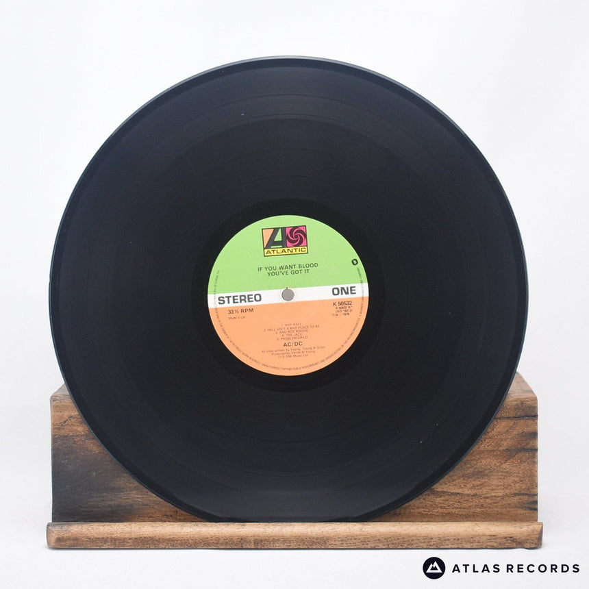 AC/DC - If You Want Blood You've Got It - +A +B LP Vinyl Record - EX/VG+