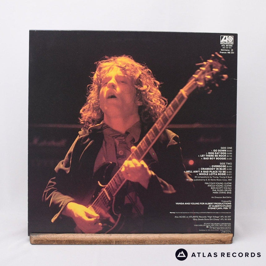 AC/DC - Let There Be Rock - Reissue LP Vinyl Record - EX/EX