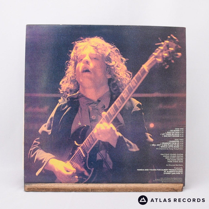 AC/DC - Let There Be Rock - A-2 B-3 LP Vinyl Record - EX/EX