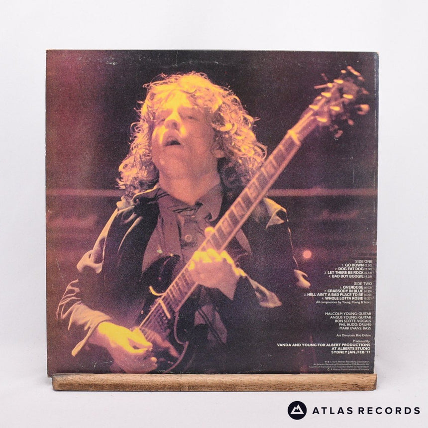 AC/DC - Let There Be Rock - Reissue A-2 B-3 LP Vinyl Record - VG+/EX