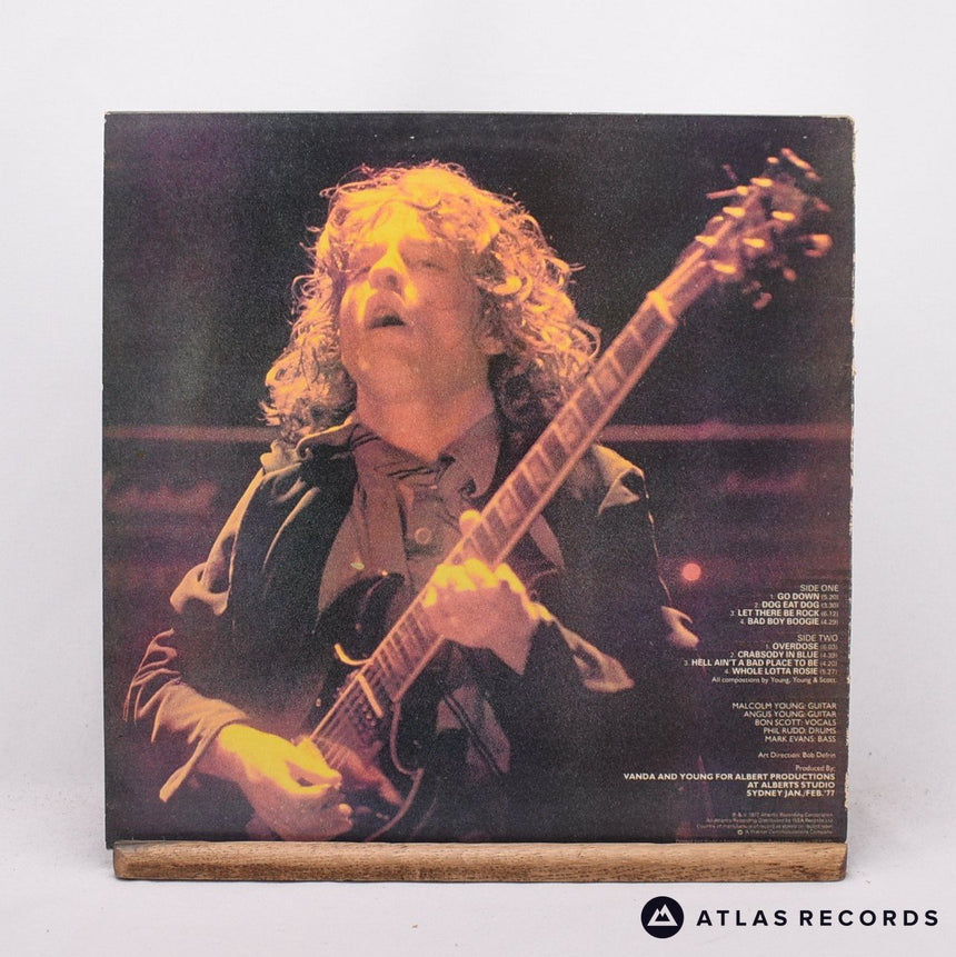 AC/DC - Let There Be Rock - Reissue A5 B5 LP Vinyl Record - EX/EX