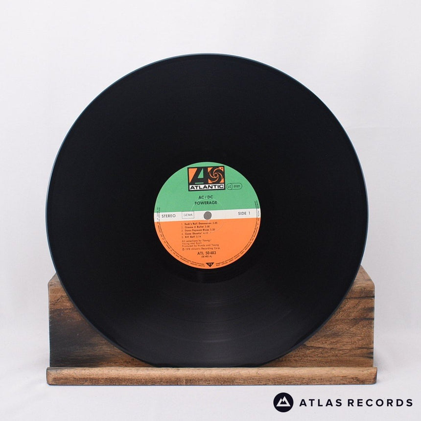 AC/DC - Powerage - Strawberry LP Vinyl Record - EX/EX