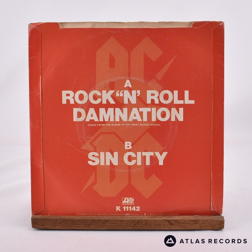 AC/DC - Rock 'N' Roll Damnation - Allen Repress 7" Vinyl Record - VG+/VG+