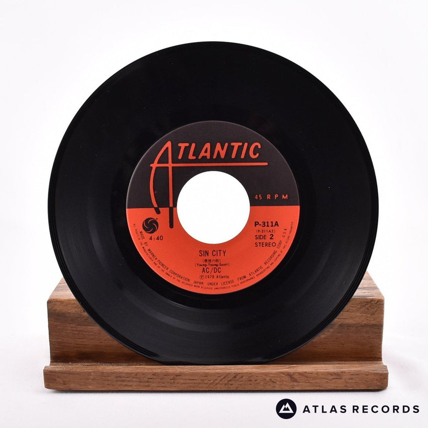 AC/DC - Rock 'N' Roll Damnation - Insert 7" Vinyl Record - EX/EX