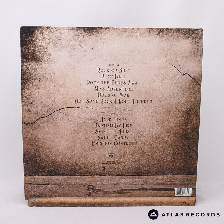 AC/DC - Rock Or Bust - 180G Booklet Lenticular Cover LP Vinyl Record - NM/EX