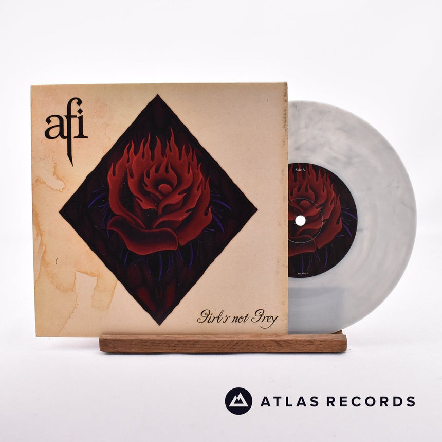 AFI Girl's Not Grey 7" Vinyl Record - Front Cover & Record