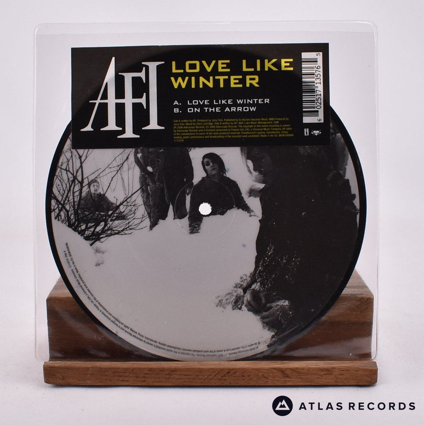 AFI Love Like Winter 7" Vinyl Record - Front Cover & Record