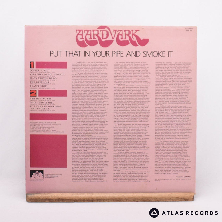 Aardvark - Put That In Your Pipe And Smoke It - A-1 B-1 LP Vinyl Record - VG+/EX