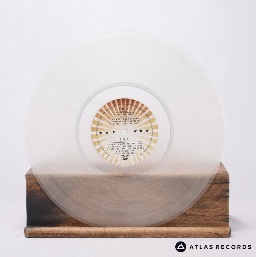 Ac Angry - Appetite For Erection - Clear LP Vinyl Record - NM/NM