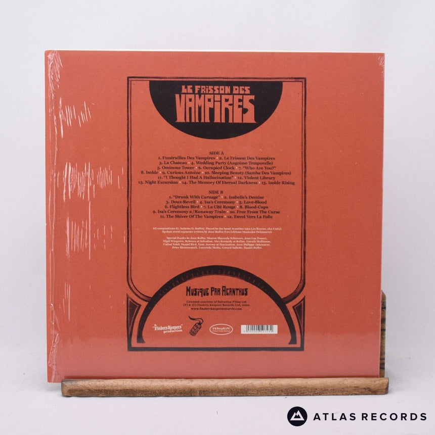 Acanthus - Le Frisson Des Vampires - Blood Red Transparent LP Vinyl Record