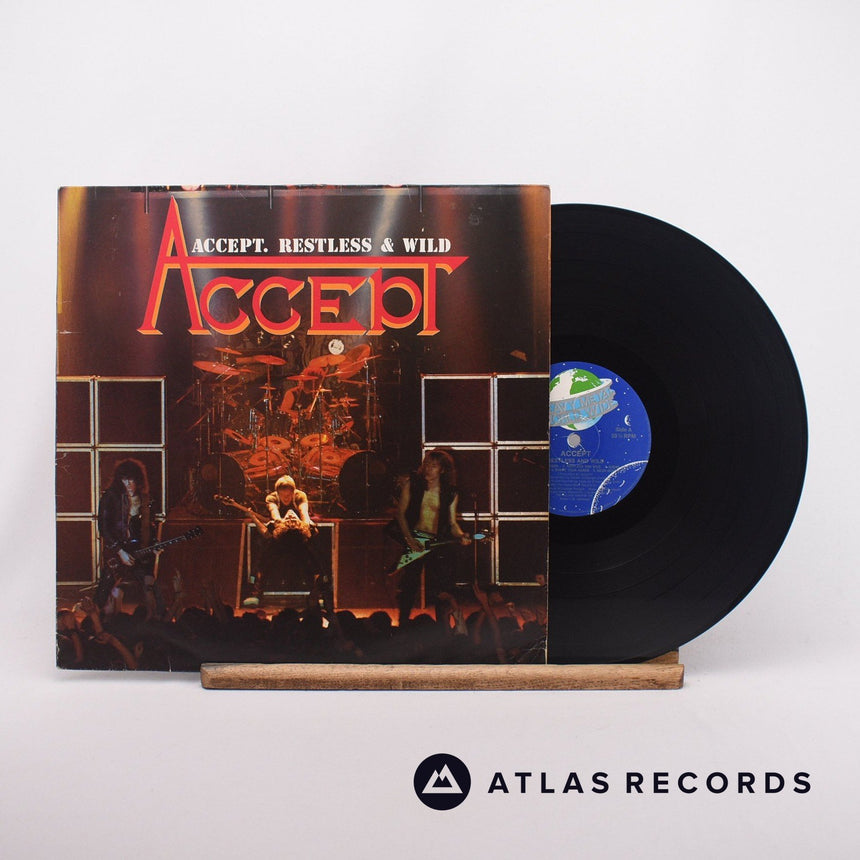 Accept Restless & Wild LP Vinyl Record - Front Cover & Record