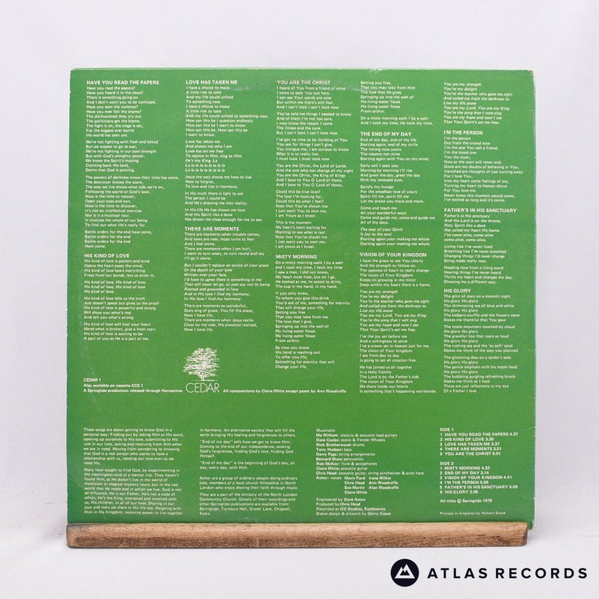 Achor - End Of My Day - LP Vinyl Record - EX/VG+