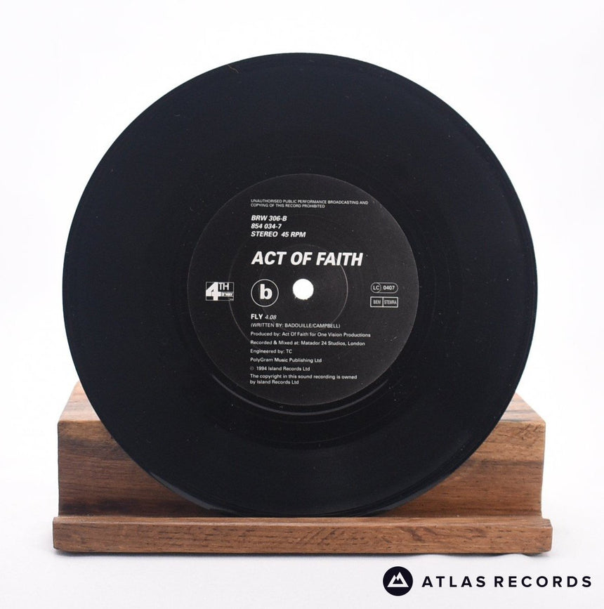 Act Of Faith - Lite Up Your Life - 7" Vinyl Record - EX/EX