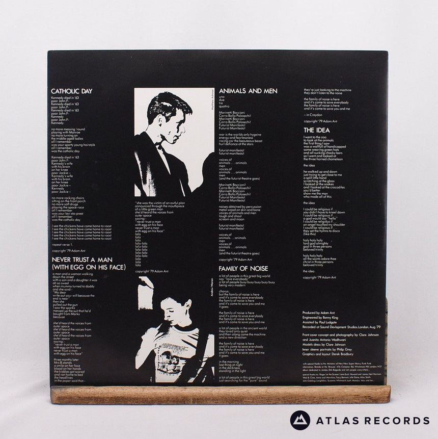 Adam And The Ants - Dirk Wears White Sox - A1 B1 LP Vinyl Record - VG+/VG+