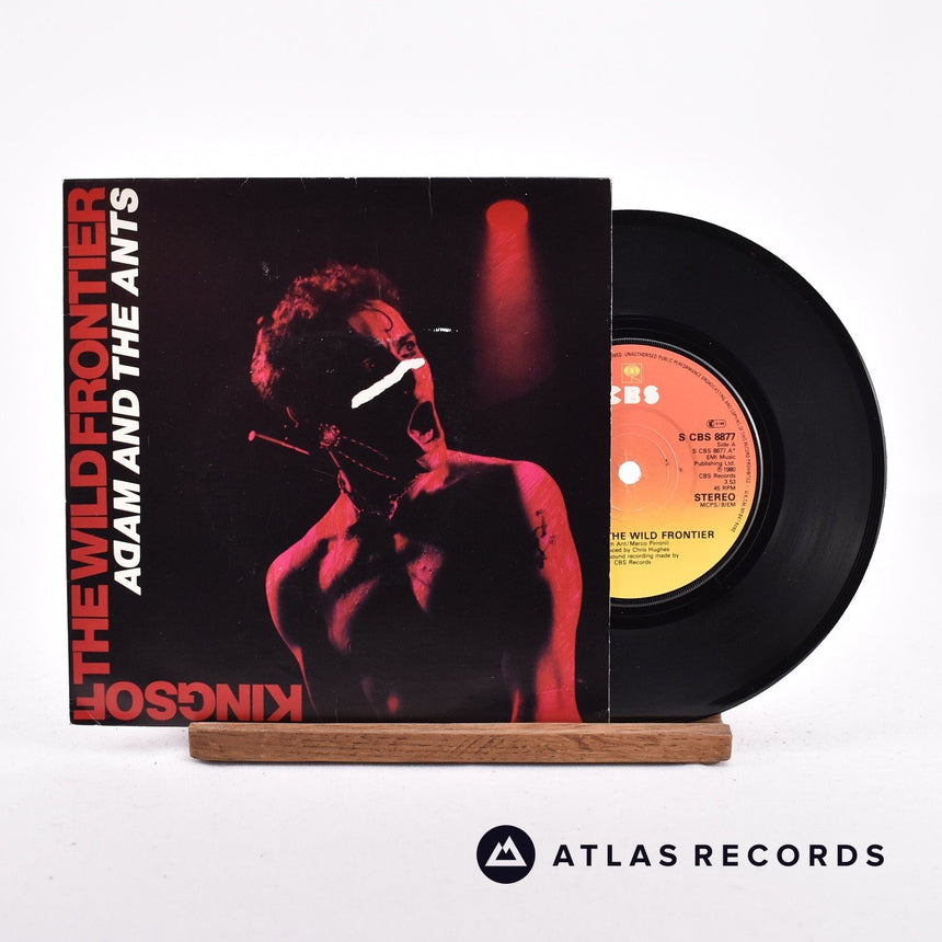 Adam And The Ants Kings Of The Wild Frontier 7" Vinyl Record - Front Cover & Record