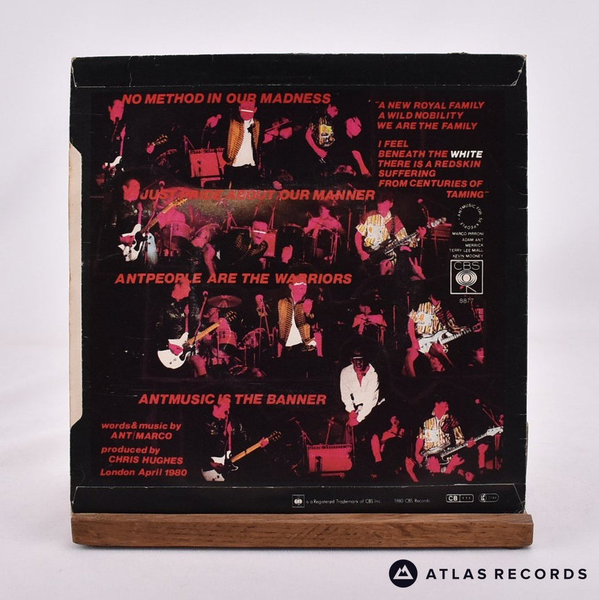 Adam And The Ants - Kings Of The Wild Frontier - 7" Vinyl Record - VG+/VG+
