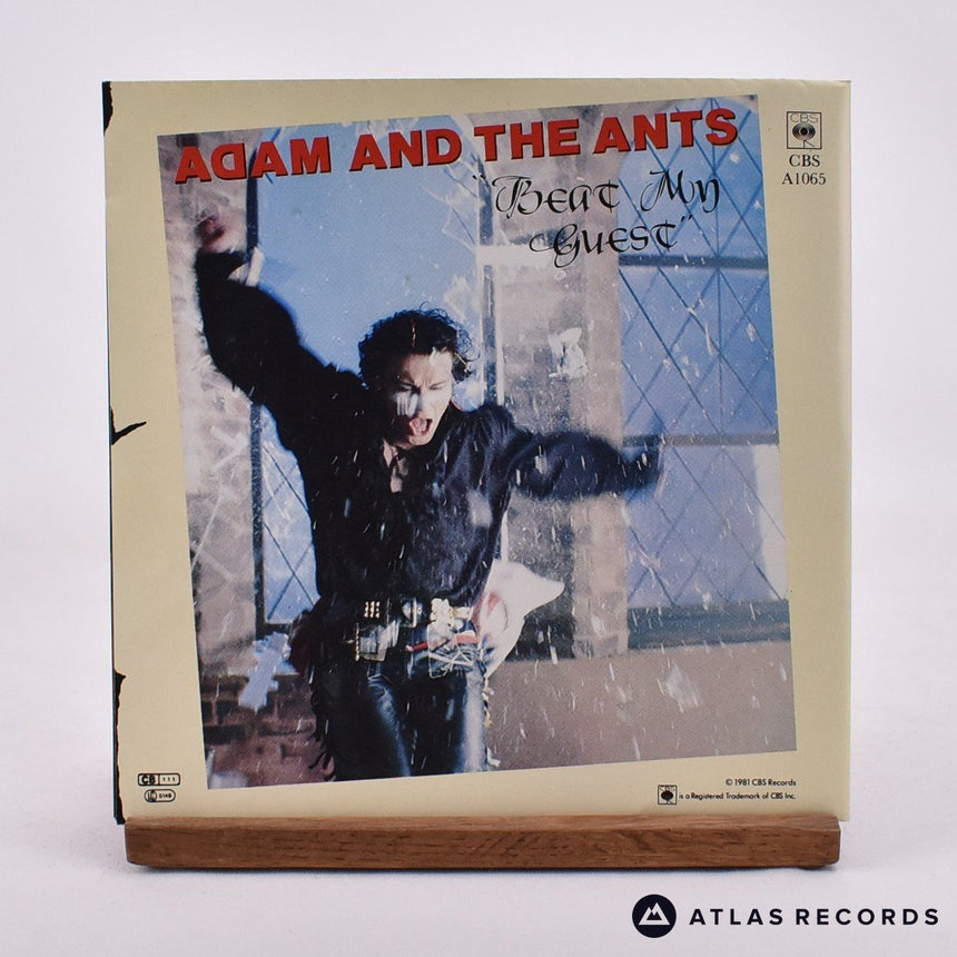 Adam And The Ants - Stand And Deliver - Poster Sleeve 7" Vinyl Record - EX/EX