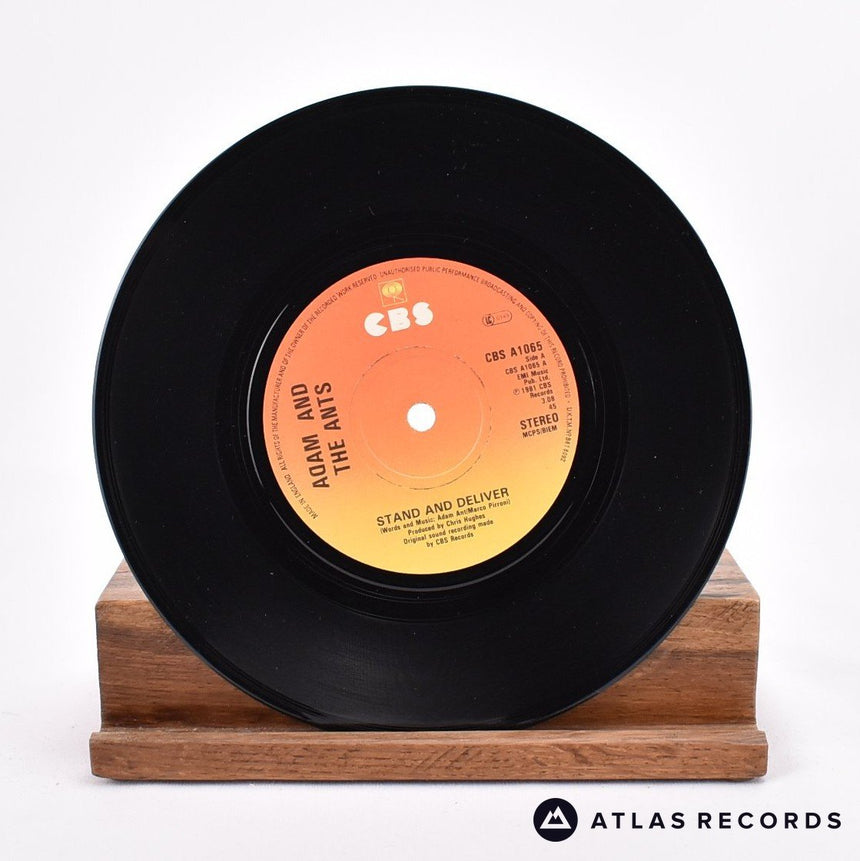 Adam And The Ants - Stand & Deliver! - 7" Vinyl Record - VG+/VG+