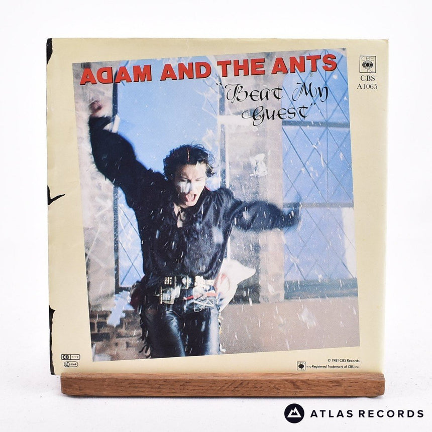Adam And The Ants - Stand & Deliver! - Poster Sleeve 7" Vinyl Record - EX/EX