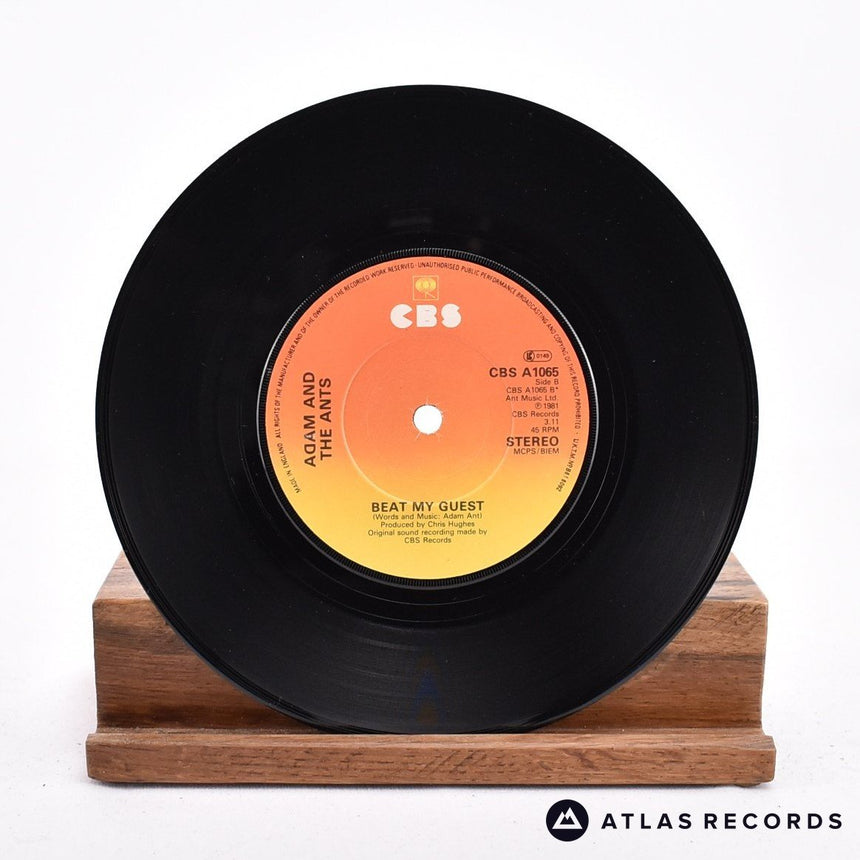 Adam And The Ants - Stand & Deliver! - Poster Sleeve 7" Vinyl Record - EX/EX