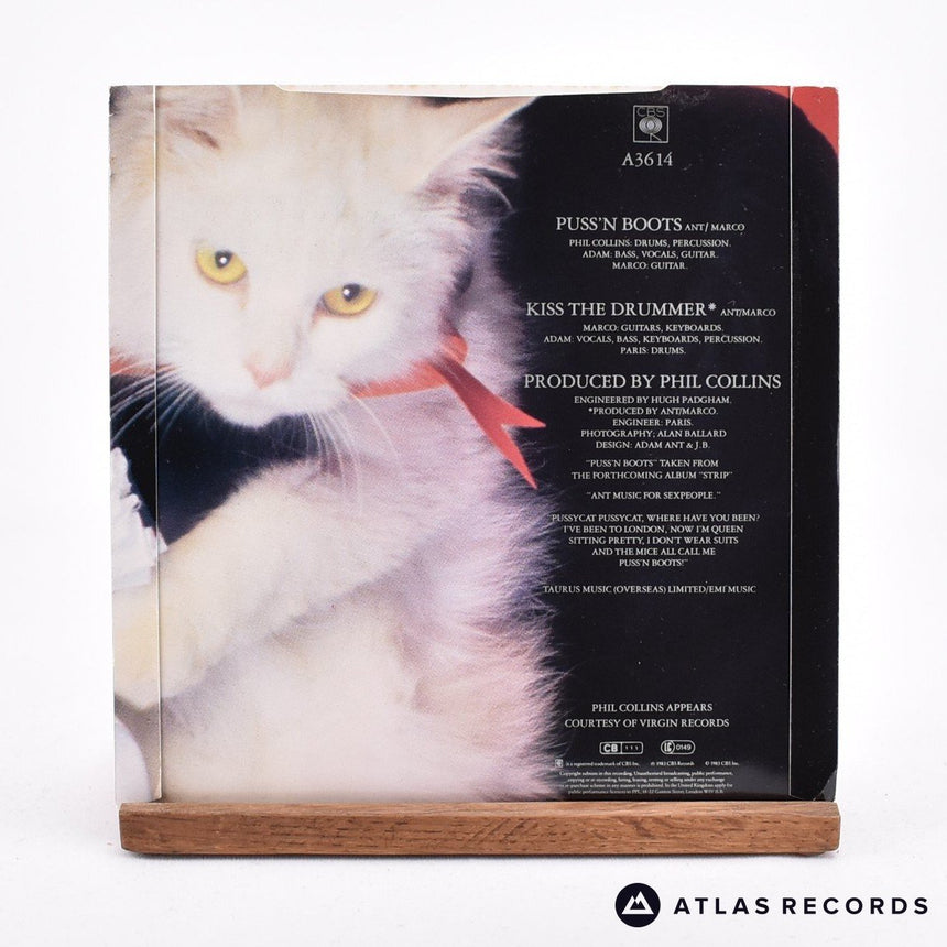 Adam Ant - Puss'N Boots - 7" Vinyl Record - EX/EX