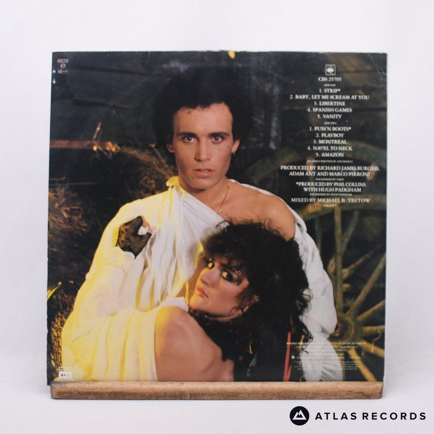 Adam Ant - Strip - Limited Edition Poster A1 B6 LP Vinyl Record - VG+/EX