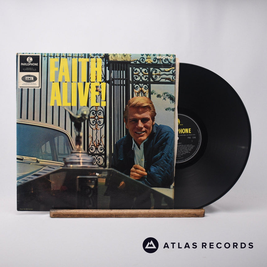 Adam Faith Faith Alive! LP Vinyl Record - Front Cover & Record