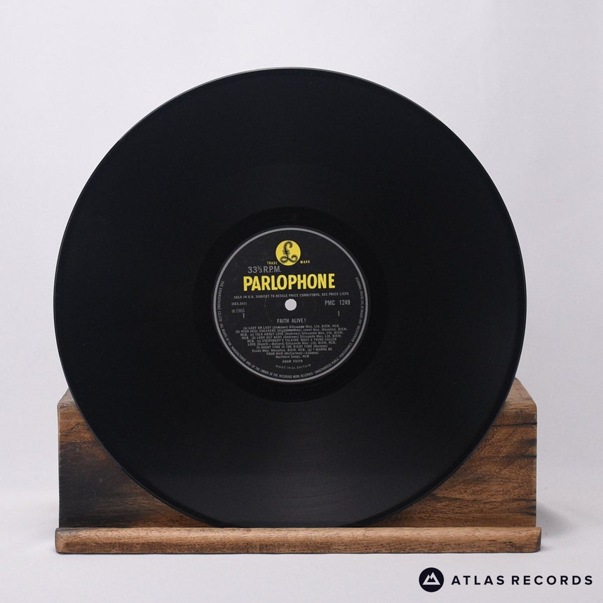 Adam Faith - Faith Alive! - -1 -1 LP Vinyl Record - VG+/EX