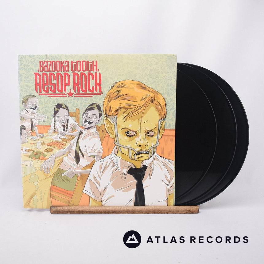 Aesop Rock Bazooka Tooth 3 x LP Vinyl Record - Front Cover & Record