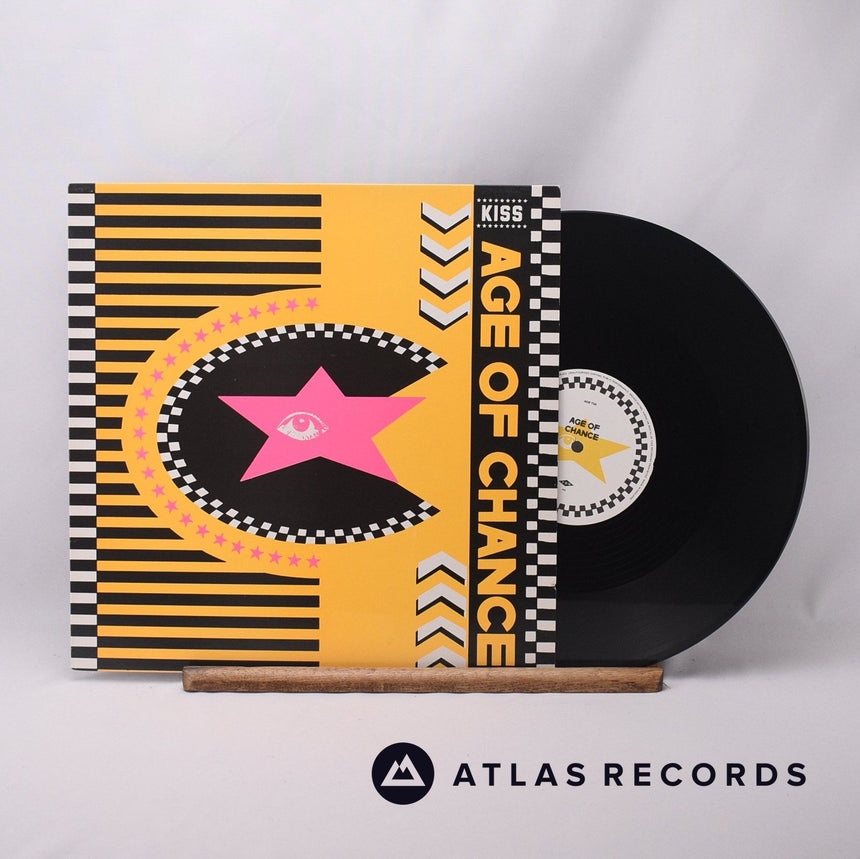 Age Of Chance Kiss 12" Vinyl Record - Front Cover & Record