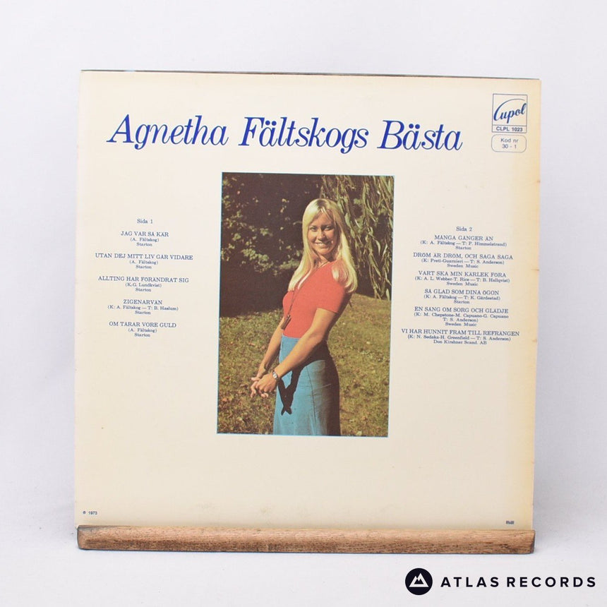 Agnetha Fältskog - Agnetha Fältskogs Bästa - LP Vinyl Record - EX/VG+