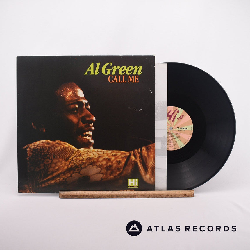 Al Green Call Me LP Vinyl Record - Front Cover & Record