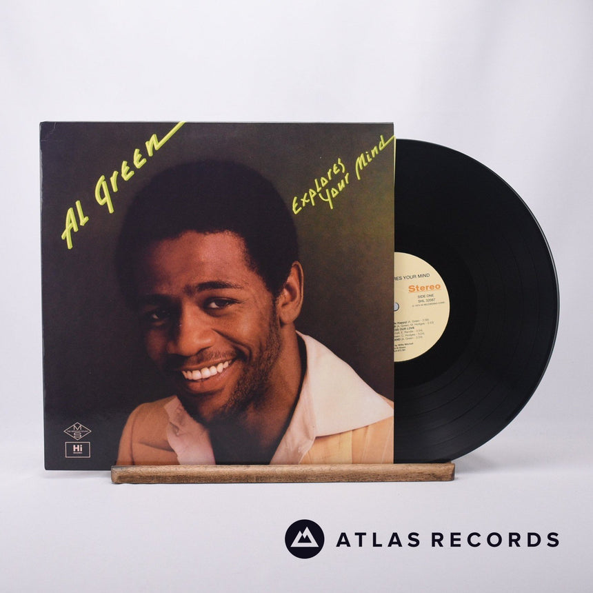 Al Green Explores Your Mind LP Vinyl Record - Front Cover & Record