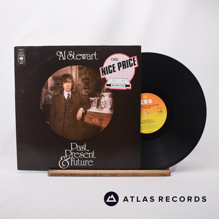 Al Stewart Past, Present & Future LP Vinyl Record - Front Cover & Record