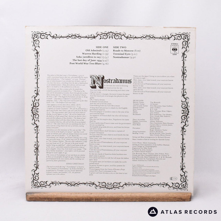 Al Stewart - Past, Present & Future - Reissue LP Vinyl Record - VG+/EX