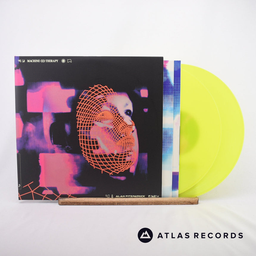 Alan Fitzpatrick Machine Therapy 2 x LP Vinyl Record - Front Cover & Record
