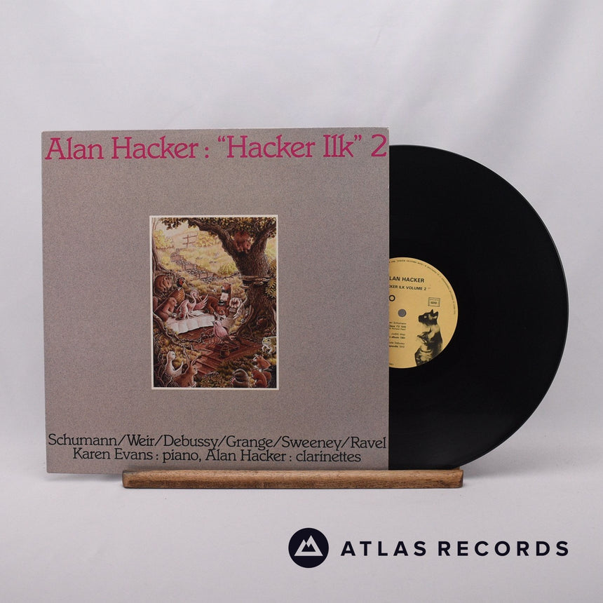Alan Hacker "Hacker Ilk" 2 LP Vinyl Record - Front Cover & Record