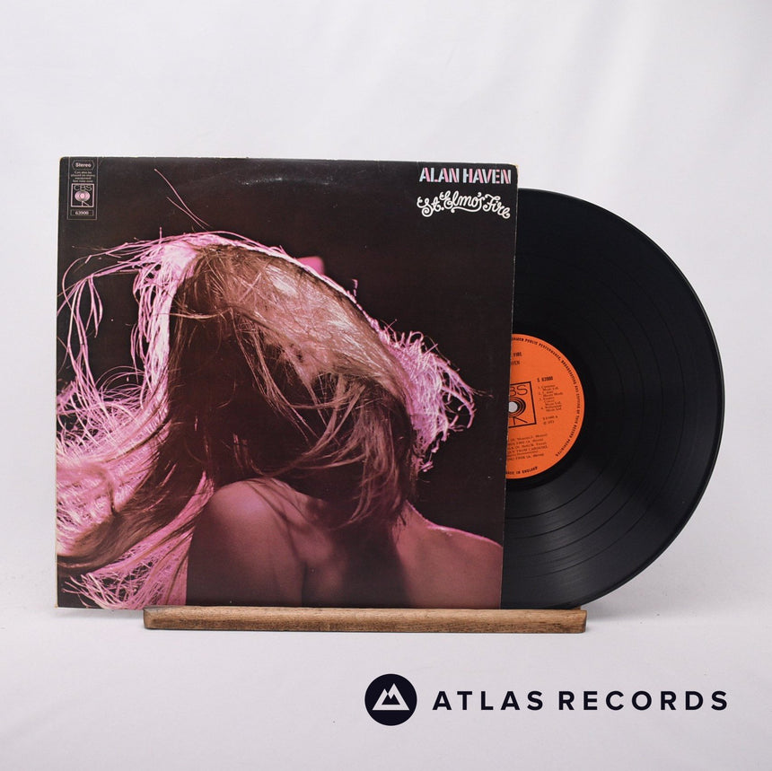 Alan Haven St. Elmo's Fire LP Vinyl Record - Front Cover & Record