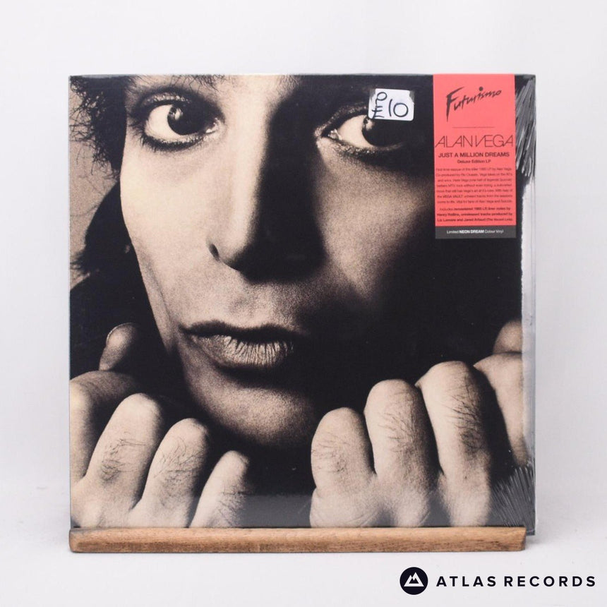 Alan Vega Just A Million Dreams LP Vinyl Record - Front Cover & Record