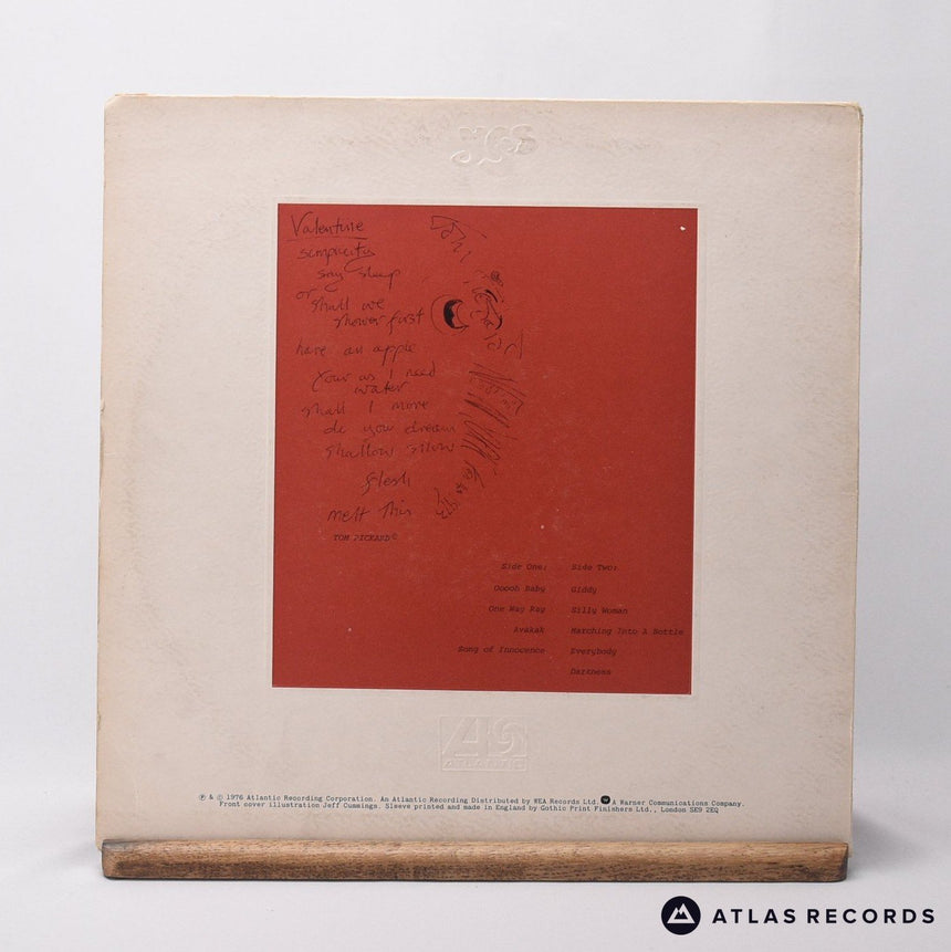 Alan White - Ramshackled - Embossed Sleeve LP Vinyl Record - VG+/VG+