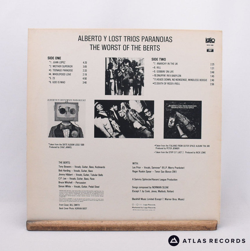 Alberto Y Lost Trios Paranoias - The Worst Of The Berts - LP Vinyl Record